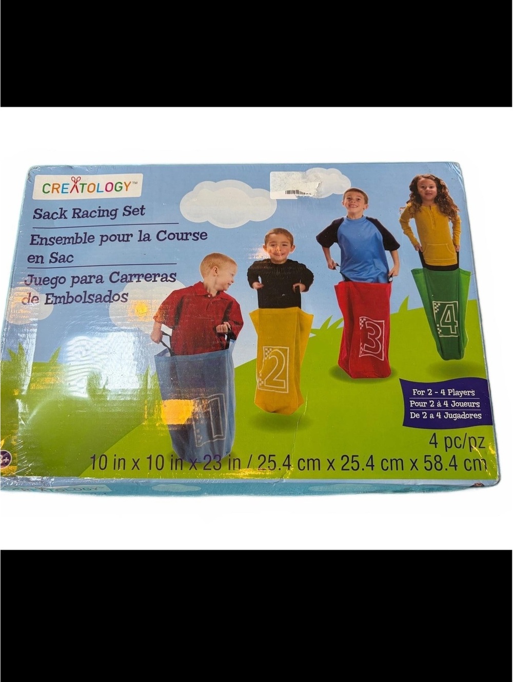 Creatology Sack Racing Set - 4 Piece Kids Outdoor Game